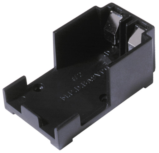BA9VPC - 9 Volt Battery Holder PC Pins w/ Reverse Polarity Protection