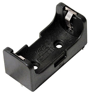 BH2/3A-3 - 2/3A Battery Holder w/ PC Pins. Available cover and insulator.