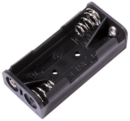 BC2AAAL - 2 AAA battery cell holder w/ Solder lugs.